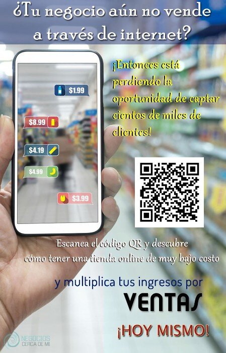 Códigos QR para carteles publicitarios