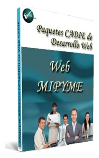 Empaque de paquete web MIPYME de CADIE